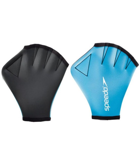 Speedo Swimming Aqua Gloves Blue