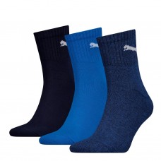 PUMA Short Crew Adult's Socks Navigate Peacoat 3Pack
