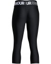 Under Armour Heat Gear Junior 3/4 Capri Running Tights Black