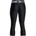 Under Armour Heat Gear Junior 3/4 Capri Running Tights Black