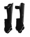 Precision Origin.0 Ankle Shin Guards Black