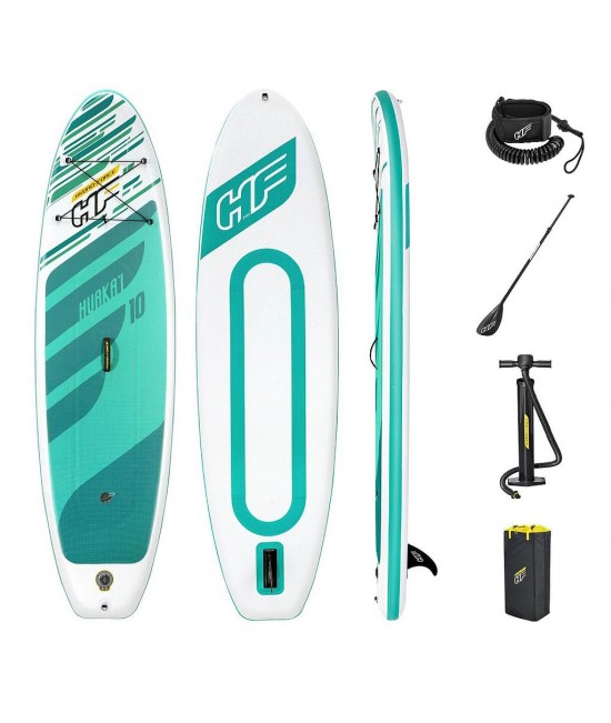 Hydro-Force HuaKa’i Stand Up Inflatable Paddle Board Set Green