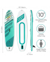 Hydro-Force HuaKa’i Stand Up Inflatable Paddle Board Set Green