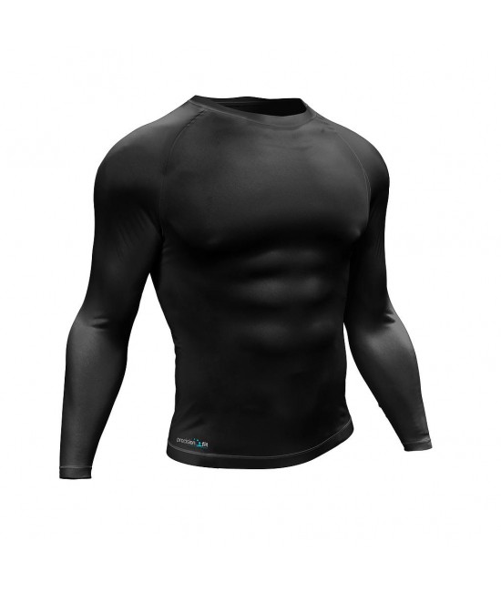 Precision Essential Baselayer Junior Long Sleeve Shirt Black