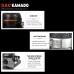 SAC 21" KAMADO Ceramic BBQ Grill Oven, Black