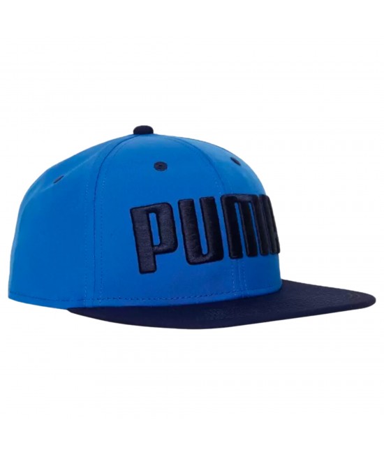 Puma Flat Brim Junior Cap, Blue