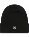 New Era Metallic Badge New York Yankees Beanie Hat Black